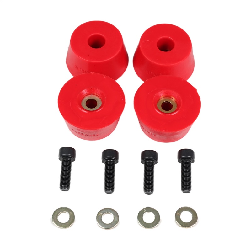 Toyota 4Runner Bump Stops - Front - Energy Suspension - Hyper Flex - Red - `96-`02